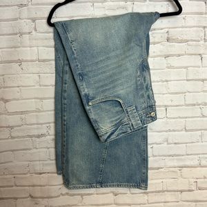 We The Free Sky Blue Wide Leg Jeans